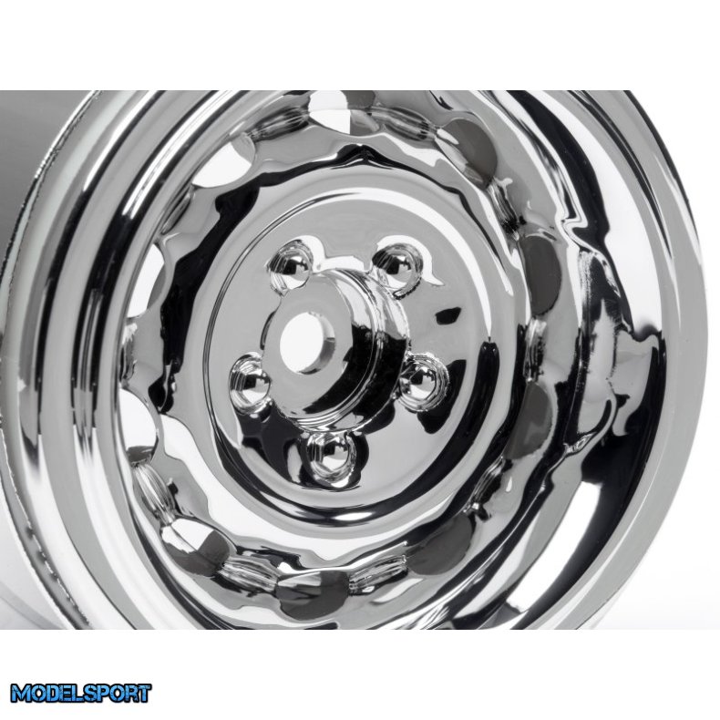 HPI 33473 Vintage Wheel Cc Type 31mm Chrome 6mm Offset