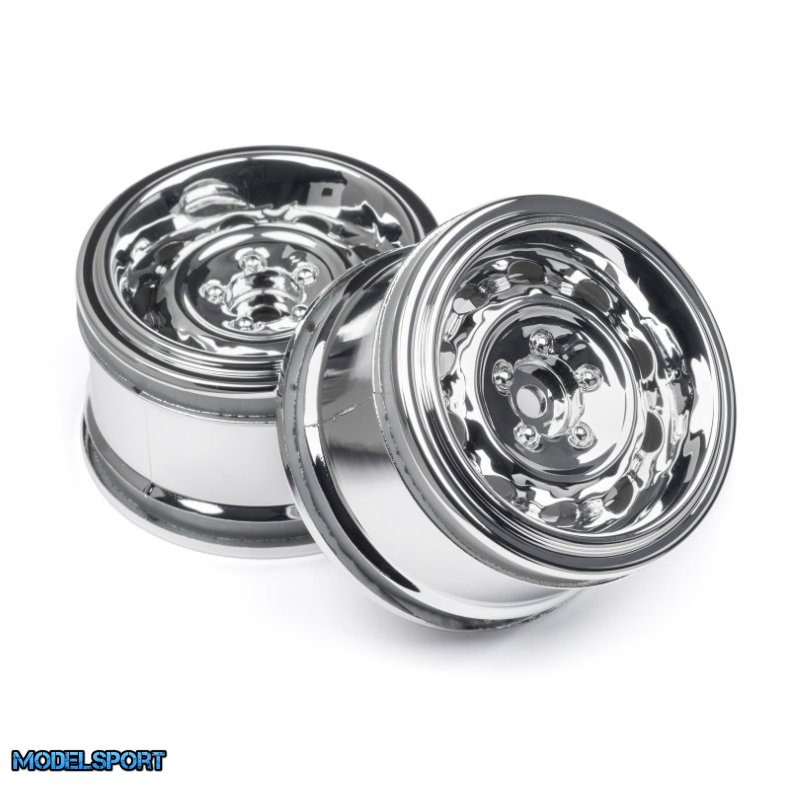 HPI 33473 Vintage Wheel Cc Type 31mm Chrome 6mm Offset