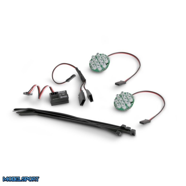 HPI 336 Led Light With Battery Indicator Set (White)