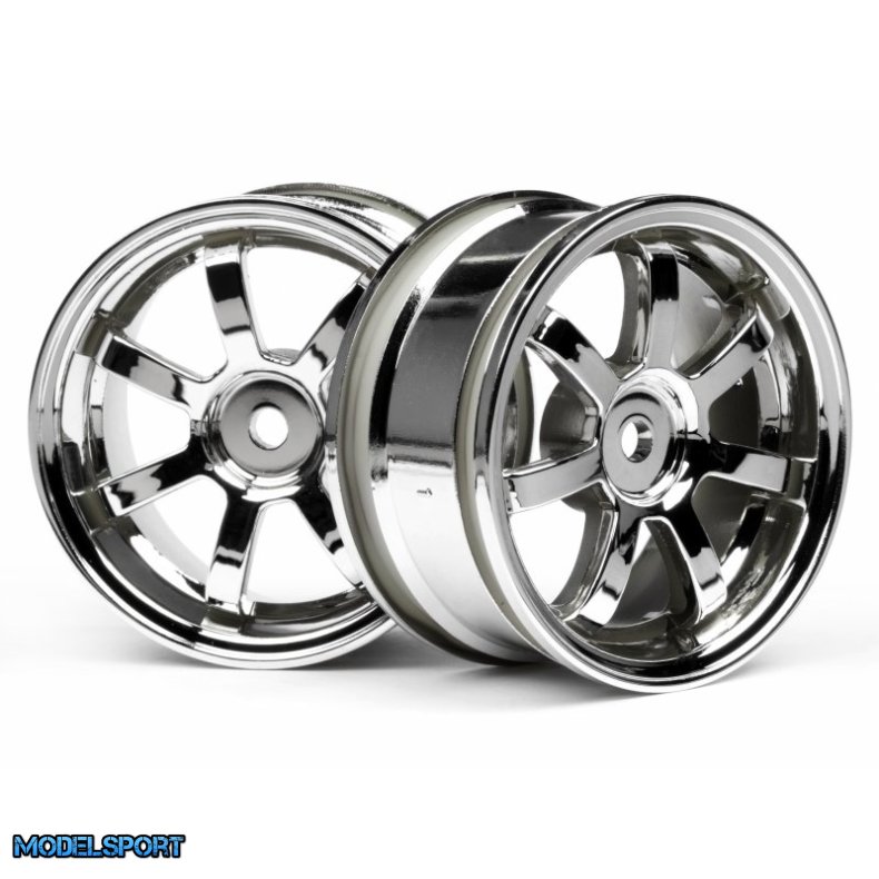 HPI 3574 Rays Gram Lights 57S-Pro Wheel Chrome (0mm Offset)