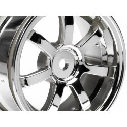 HPI 3574 Rays Gram Lights 57S-Pro Wheel Chrome (0mm Offset)