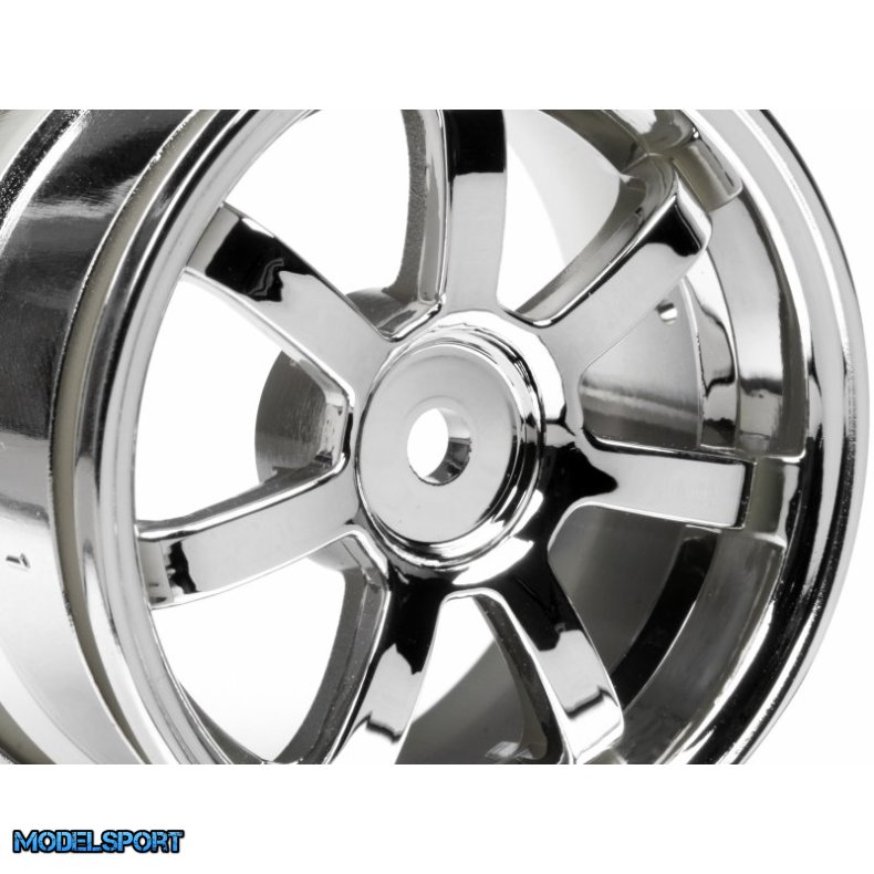 HPI 3574 Rays Gram Lights 57S-Pro Wheel Chrome (0mm Offset)
