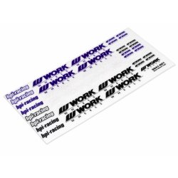 HPI 3593 Work Meister S1 Wheel 26mm Chrome (9mm Offset)