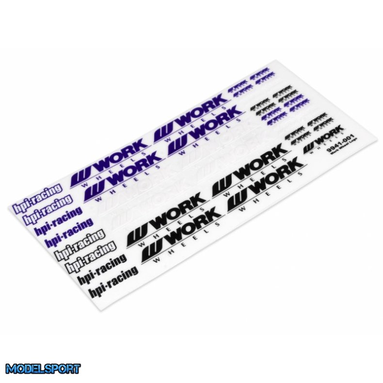 HPI 3593 Work Meister S1 Wheel 26mm Chrome (9mm Offset)