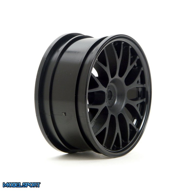 HPI 3711 Mesh Wheel 26mm (Black)(1mm Offset)