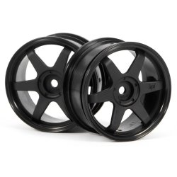 HPI 3836 Te37 Wheel 26mm Black (0mm Offset)