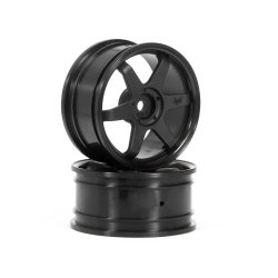 HPI 3836 Te37 Wheel 26mm Black (0mm Offset)