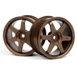 HPI 3838 Te37 Wheel 26mm Bronze (0mm Offset)