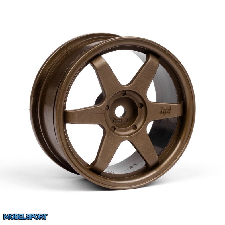 HPI 3838 Te37 Wheel 26mm Bronze (0mm Offset)