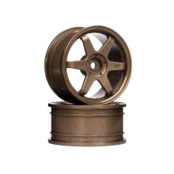 HPI 3838 Te37 Wheel 26mm Bronze (0mm Offset)
