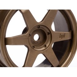 HPI 3838 Te37 Wheel 26mm Bronze (0mm Offset)