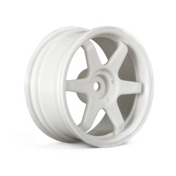 HPI 3840 Te37 Wheel 26mm White(3mm Offset)