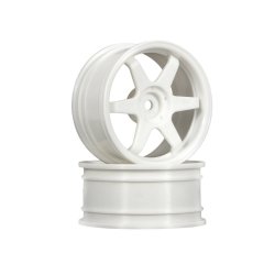 HPI 3840 Te37 Wheel 26mm White(3mm Offset)