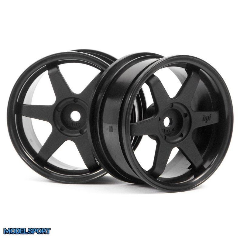 HPI 3841 Te37 Wheel 26mm Black (3mm Offset)