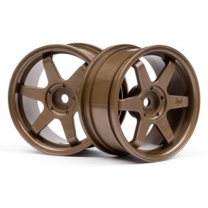 HPI 3843 Te37 Wheel 26mm Bronze (3mm Offset)