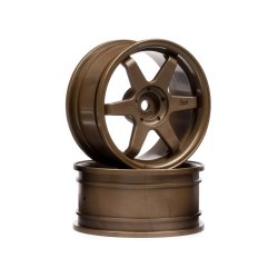 HPI 3843 Te37 Wheel 26mm Bronze (3mm Offset)