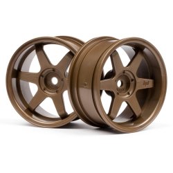 HPI 3848 TE37 Wheel 26mm Bronze (6mm Offset)