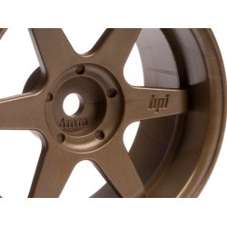 HPI 3848 TE37 Wheel 26mm Bronze (6mm Offset)