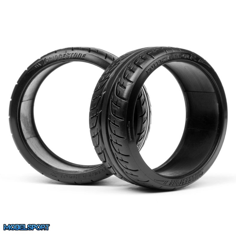 HPI 4423 Bridgestone Potenza Re-01R T-Drift Tire 26mm (2Pcs