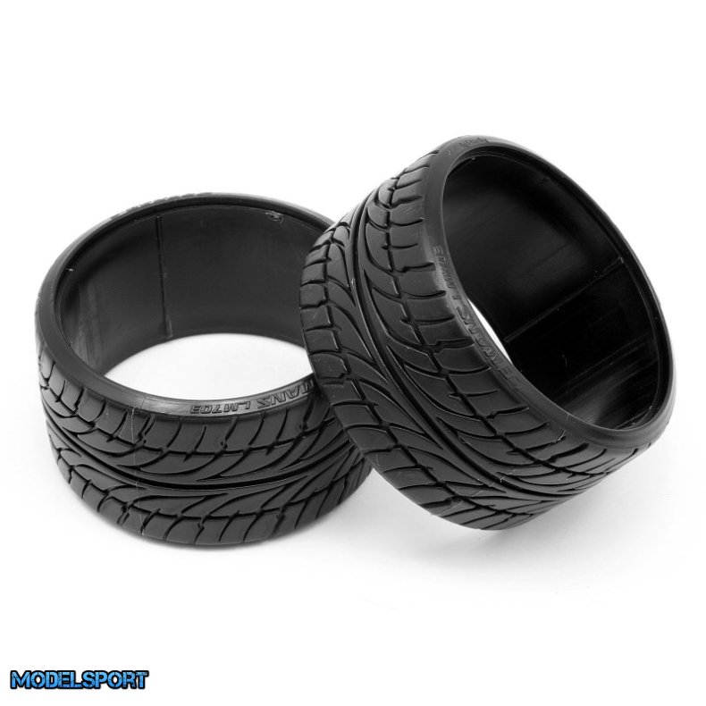 HPI 4432 Lp35 T-Drift Tire Dunlop Le Mans Lm703 (2Pcs)