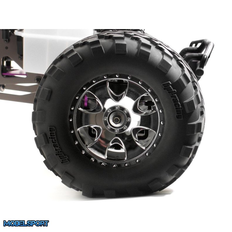 HPI 4709 Mounted Gt2 Tyre S Compound On Warlock Wheel Crm