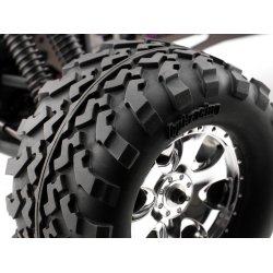 HPI 4709 Mounted Gt2 Tyre S Compound On Warlock Wheel Crm