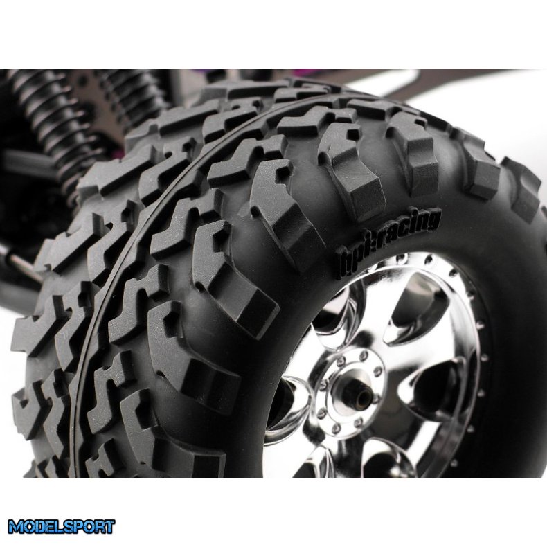 HPI 4709 Mounted Gt2 Tyre S Compound On Warlock Wheel Crm
