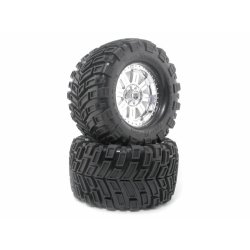 HPI 4726 Mounted Super Mud Tire 165X88mm Ringz Wheel Shncrm