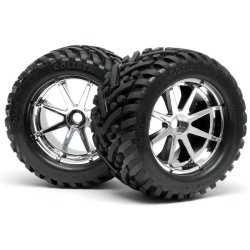 HPI 4727 Mounted Goliath Tire 178X97mm On Blast Wheel Crm