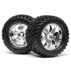 HPI 4728 Mounted Goliath Tire 178X97mm On Tremor Wheel Crm