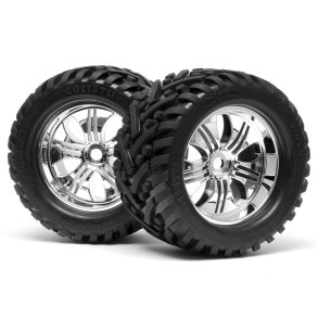 HPI 4728 Mounted Goliath Tire 178X97mm On Tremor Wheel Crm