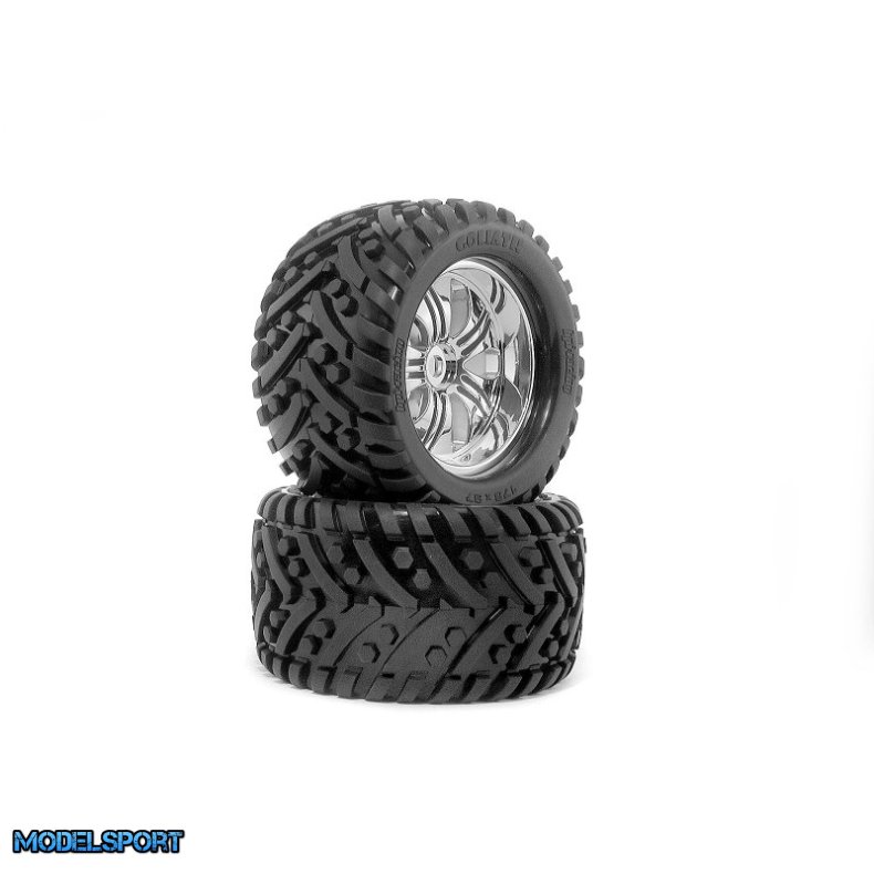 HPI 4728 Mounted Goliath Tire 178X97mm On Tremor Wheel Crm