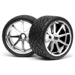 HPI 4729 Mounted Phaltline Tire 140X70mm On Blast Wheel Crm