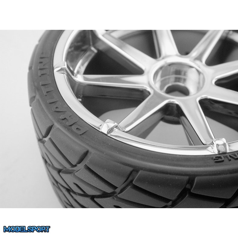 HPI 4729 Mounted Phaltline Tire 140X70mm On Blast Wheel Crm