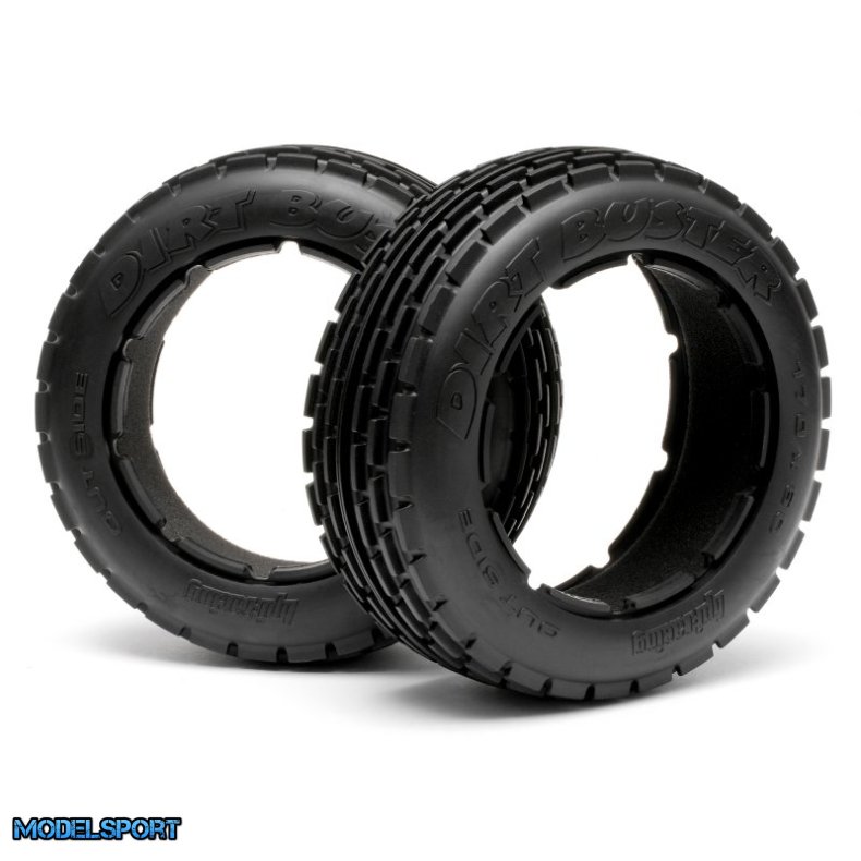 HPI 4831 Dirt Buster Rib Tyre M Compound (170X60mm/2Pcs)