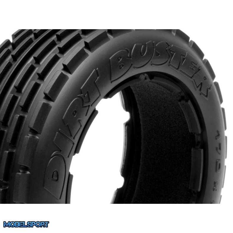 HPI 4831 Dirt Buster Rib Tyre M Compound (170X60mm/2Pcs)
