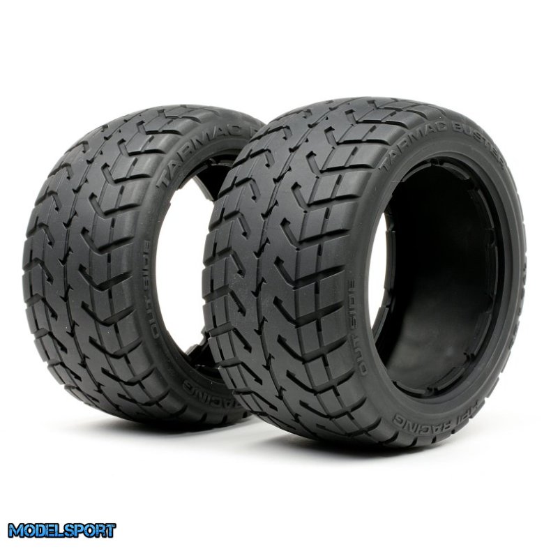 HPI 4840 Tarmac Buster Tire M Compound (170X80mm/2Pcs)