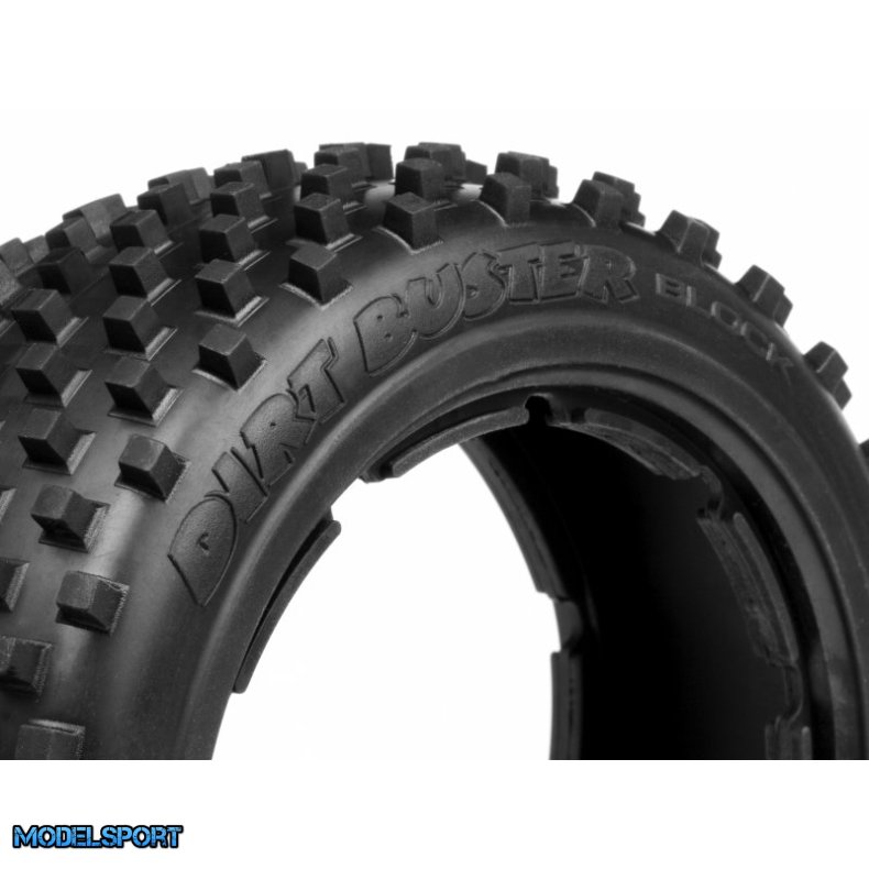 HPI 4848 Dirt Buster Block Tire M Compound (170X60mm/2Pcs)