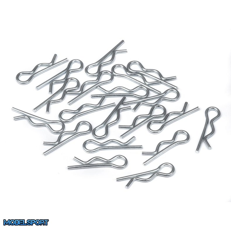HPI 6122 Body Pin (6mm/Silver/Medium/20Pcs)