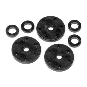 HPI 67353 6 Holes Shock Piston Set (Holes 1.2/1.3/1.4mm)