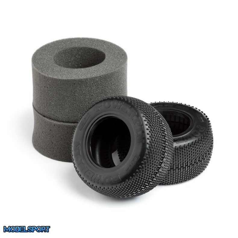 HPI 67687 Powerpin 2.2 Inch Mt Tire (White/2Pcs)