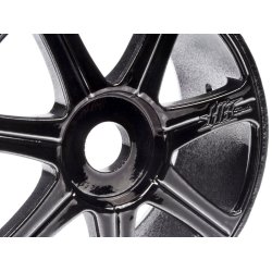 HPI 67768 Hb Edge Wheel (Black Chrome/2Pcs)