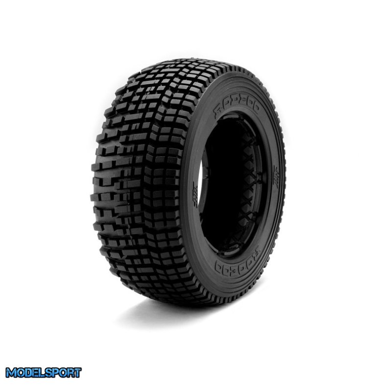 HPI 67867 Rodeoo Tire (White/Baja 5T/Rear/2Pcs)
