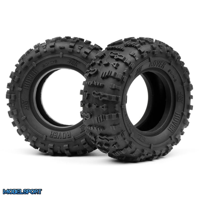 HPI 67913 Rover 1.9 Tire (Red/Rock Crawler/2Pcs)