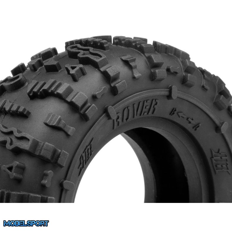 HPI 67913 Rover 1.9 Tire (Red/Rock Crawler/2Pcs)