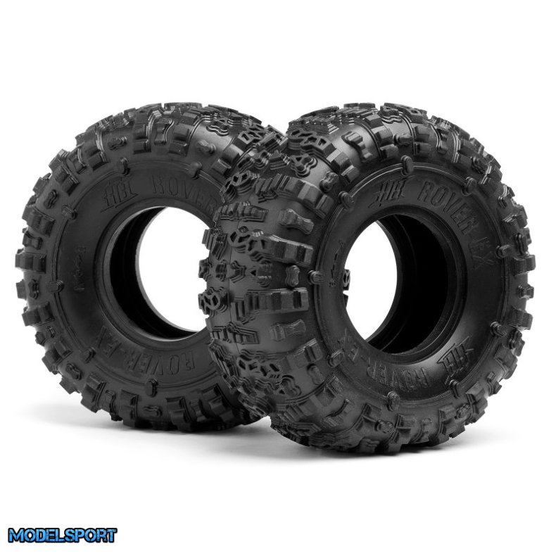 HPI 67916 Rover-Ex Tire (Pink/Rock Crawler/2Pcs)