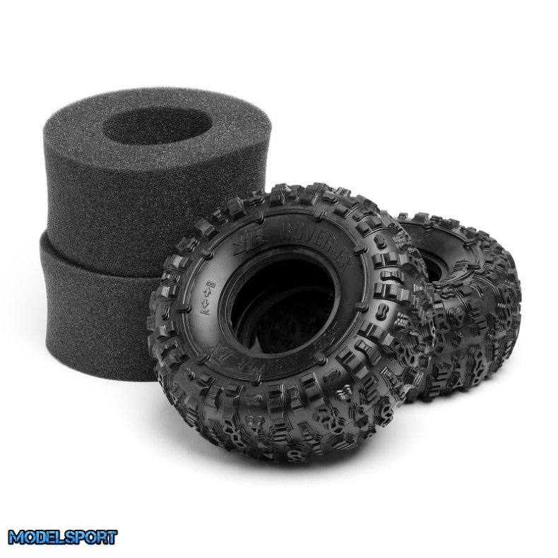 HPI 67916 Rover-Ex Tire (Pink/Rock Crawler/2Pcs)