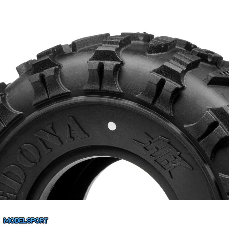 HPI 67918 Sedona Tire (White/Rock Crawler/2Pcs)