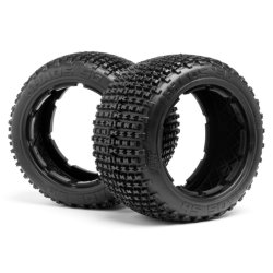 HPI 67972 Khaos Tire (White/Baja 5B/Rear/2Pcs)