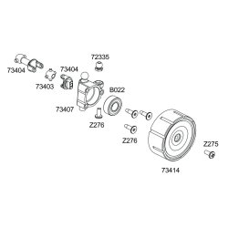 HPI 73403 Diff Pinion Gear Set / Driveshaft Ball
